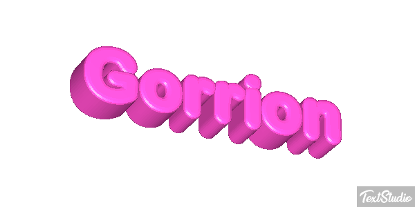Gorrión Text effect