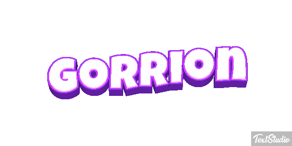 Gorrión Text effect