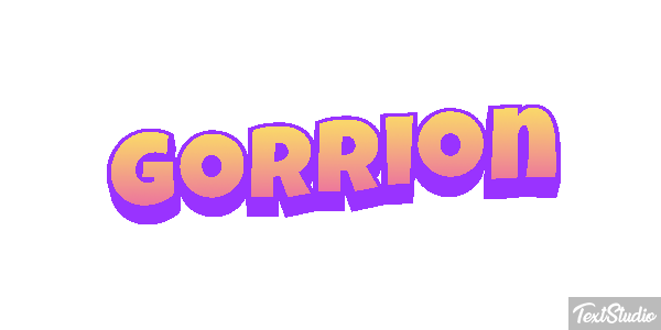 Gorrión Text effect