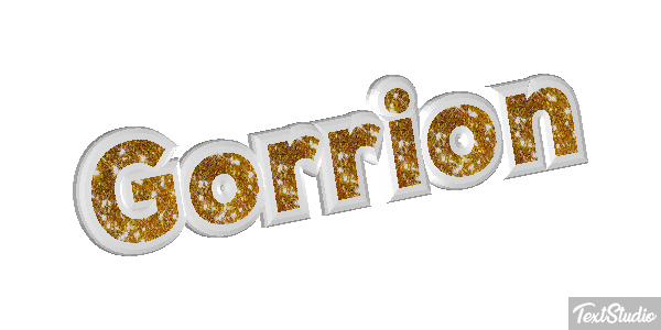 Gorrión Text effect