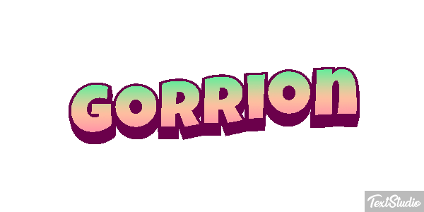 Gorrión Text effect