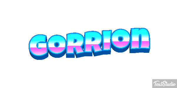 Gorrión Text effect