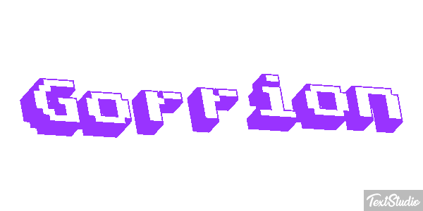Gorrión Text effect