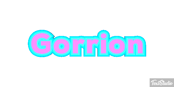 Gorrión Text effect