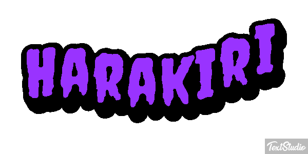 Harakiri Metin efekti
