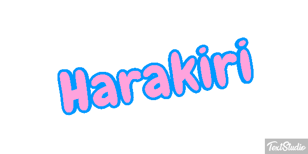 Harakiri Metin efekti