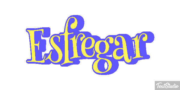Esfregar Efeito do texto