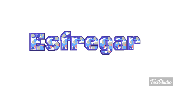 Esfregar Efeito do texto