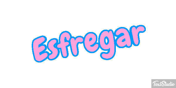 Esfregar Efeito do texto