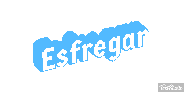 Esfregar Efeito do texto