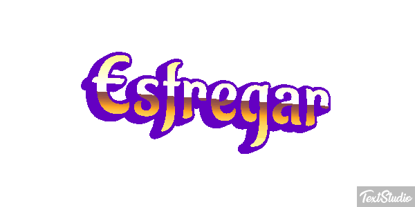 Esfregar Efeito do texto