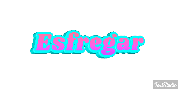 Esfregar Efeito do texto