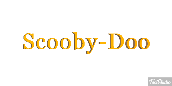 Scooby-Doo Metin efekti