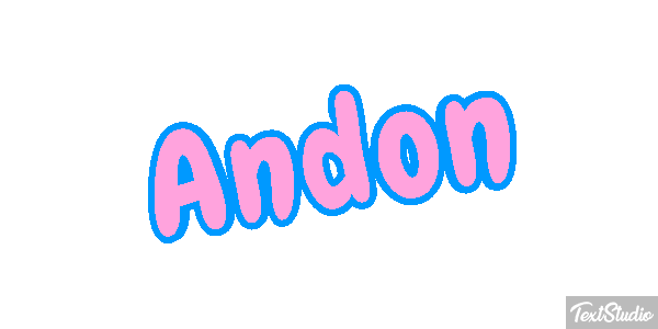Andon Text effect