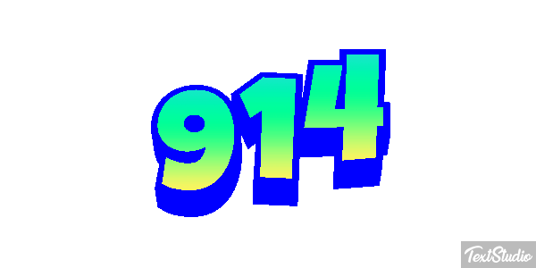 914 Tekst effect