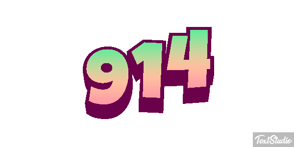 914 Tekst effect