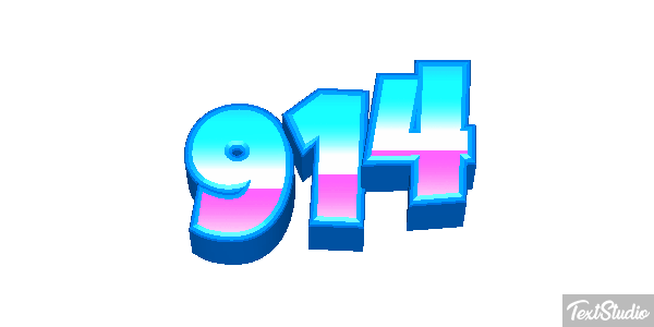 914 Tekst effect