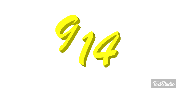 914 Tekst effect