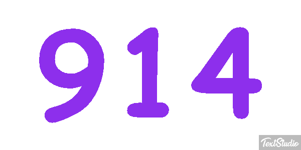 914 Tekst effect