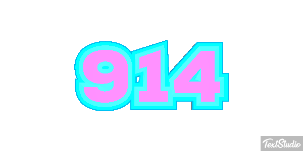 914 Tekst effect