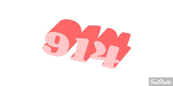 914 Tekst effect