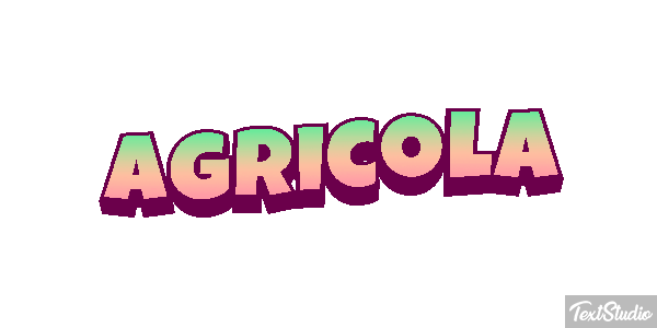 Agricola Effetto testo