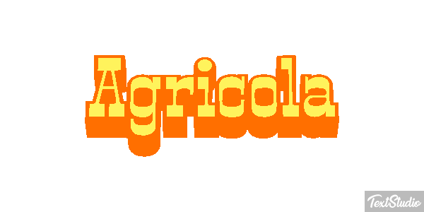 Agricola Effetto testo