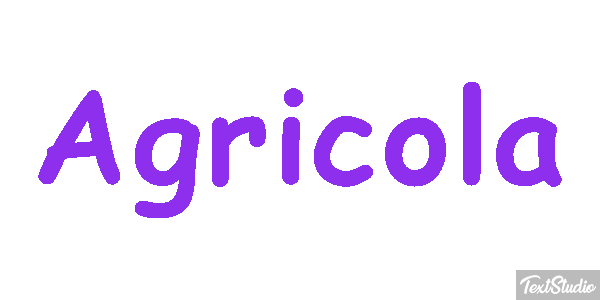 Agricola Effetto testo