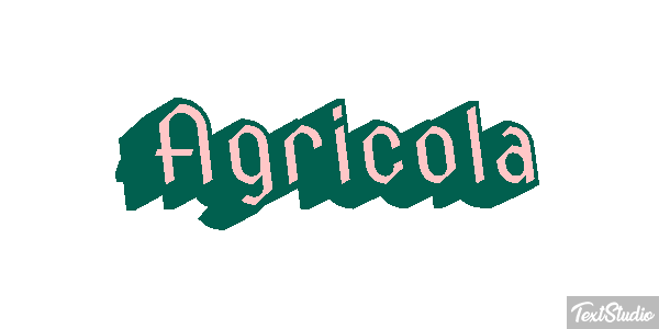 Agricola Effetto testo