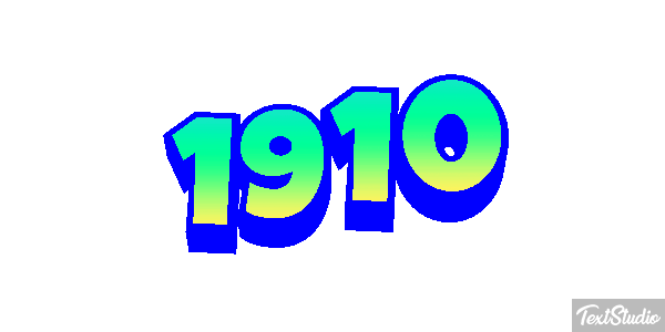 1910 Efeito do texto