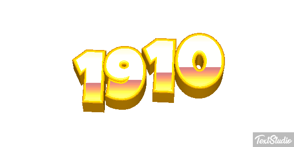 1910 Efeito do texto
