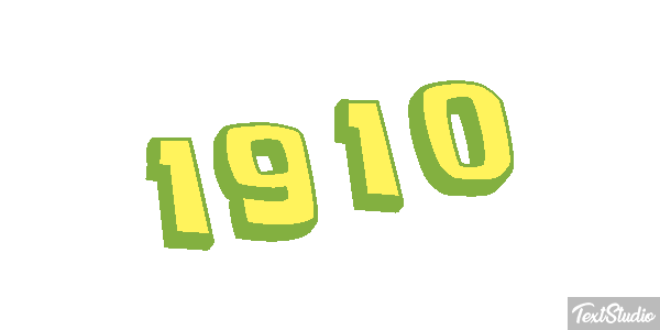 1910 Efeito do texto