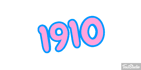 1910 Efeito do texto