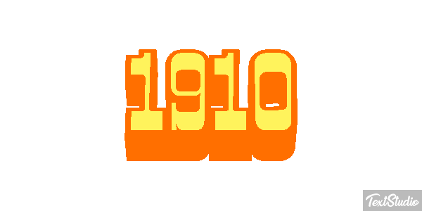 1910 Efeito do texto