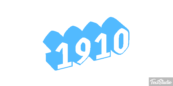 1910 Efeito do texto