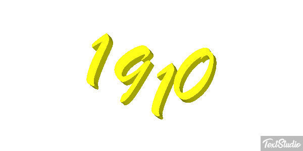 1910 Efeito do texto