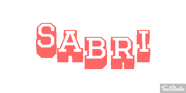 Sabri Text effect