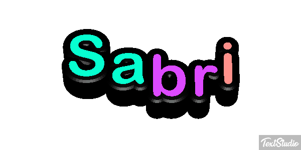 Sabri Text effect