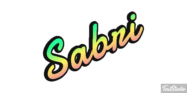 Sabri Text effect