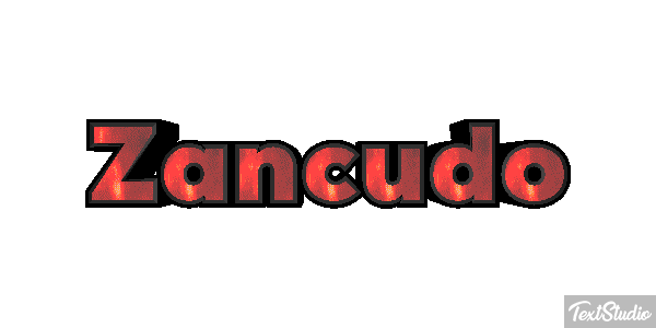 Zancudo Efecto de texto
