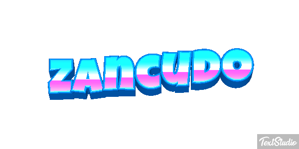 Zancudo Efecto de texto