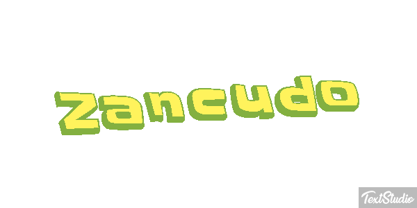 Zancudo Efecto de texto