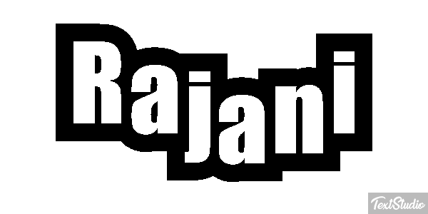 Rajani Text effect