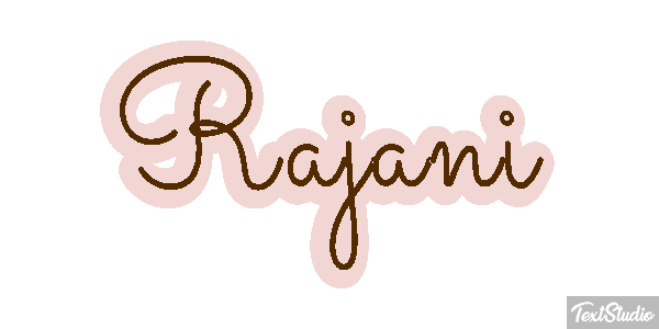 Rajani Text effect