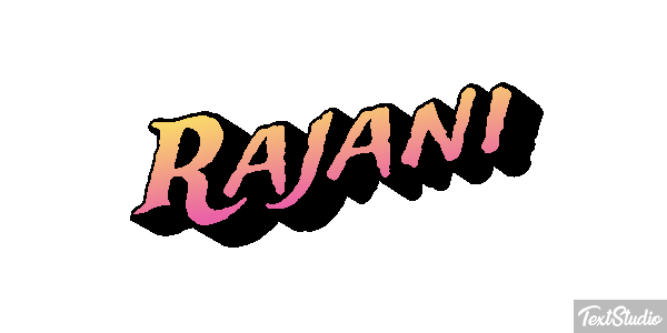 Rajani Text effect