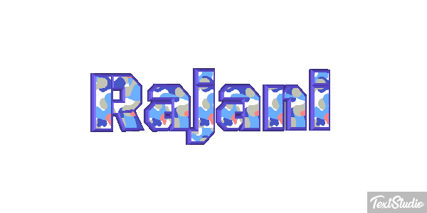 Rajani Text effect