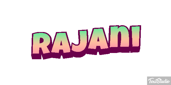 Rajani Text effect