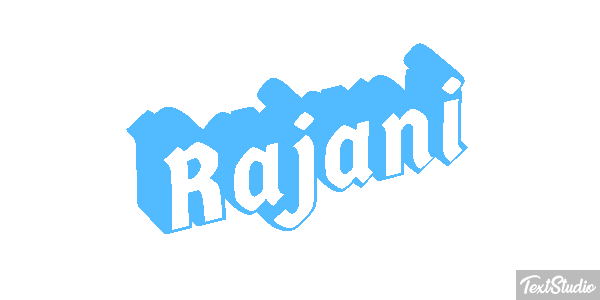 Rajani Text effect