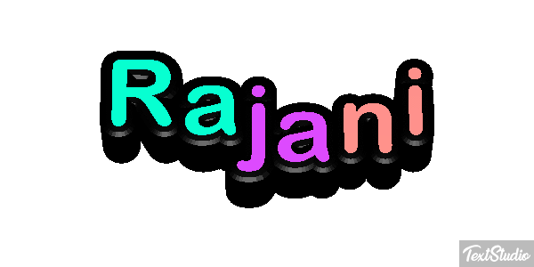 Rajani Text effect