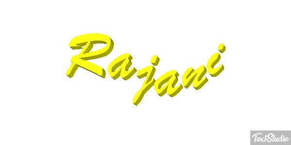 Rajani Text effect